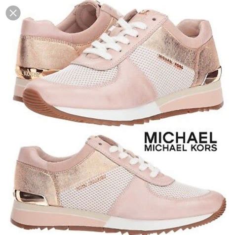 michael kors hilda trainer sneakers|Michael Kors rose gold sneakers.